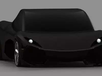 Super Car Test 3D model