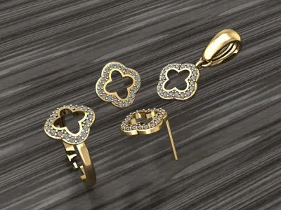 Mini Set M003 3D print model