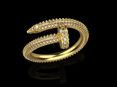 Nail Ring 29273 3D print model