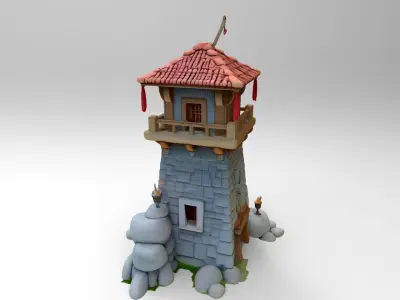 medieval monument  3D print model