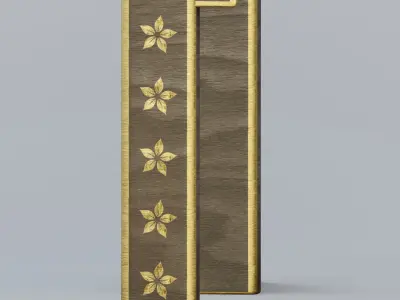 Moroccan chess table 3D model