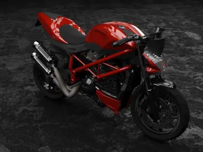 Ducati motorcycle 3D model