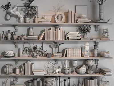 Collection Decoration sets Vol 02 3D model