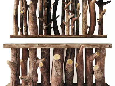 Log decor constructor big n1 3D model