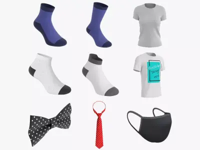 Clothing Vol1 3D Model Pack