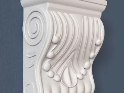 Decorative Corbel 3D model 19
