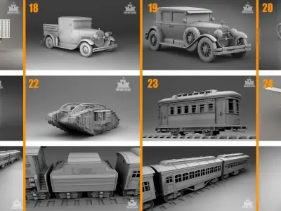 Architecture of Chicago - Full Set 3D Model Pack