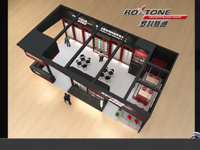 Exhibition - Area - 12X6-3DMAX2012-05 3D model