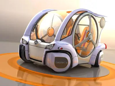 Tungsten Mobile Concept 3D model