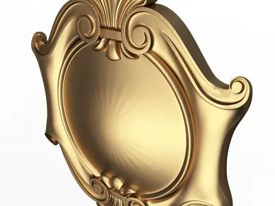 Cartouche 01 Low-poly 3D model