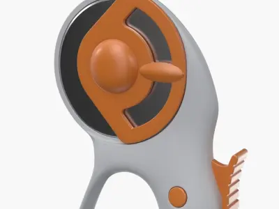 Fiskars Craft Supplies Rotary Cutter 3D model