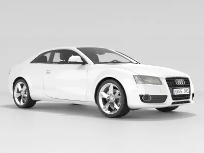 Audi A5 Coupe 2009 3D model