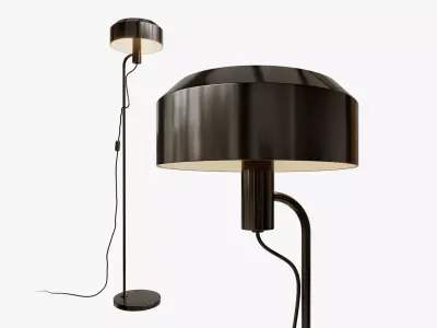 Luxury Furnitures Landon Task Floor Lamp 3D model