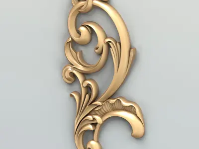 Decor vertical 023 3D model