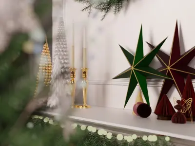 Christmas Deco 3D model