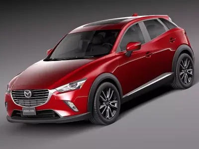 Mazda CX-3 2016 3D model