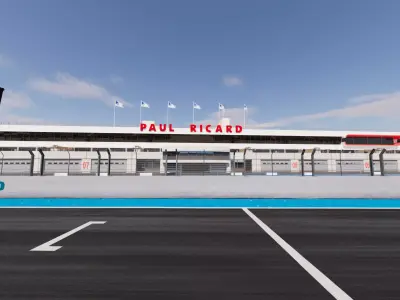 Paul Ricard Track 3D model