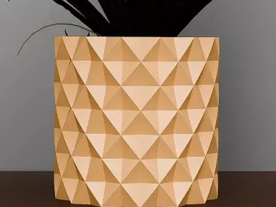 Diamond Planter-1 3D print model