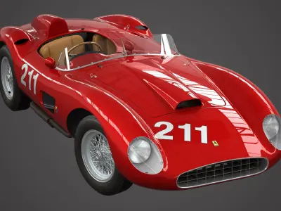 Ferrari 625 TRC Spider - 0680 MDTR 3D model