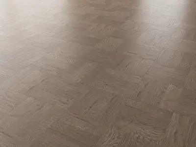 Parquet Oak Missisippi WWL set 3 3D model