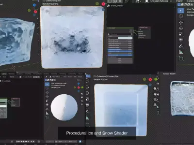 Winter Vibe 3D Model Collection