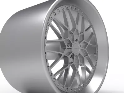 FORGELINE TA3 v2 WHEEL 3D PRINT MODEL 3D print model