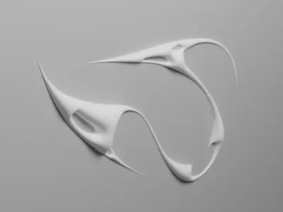 Tribal 3D Model 3D model