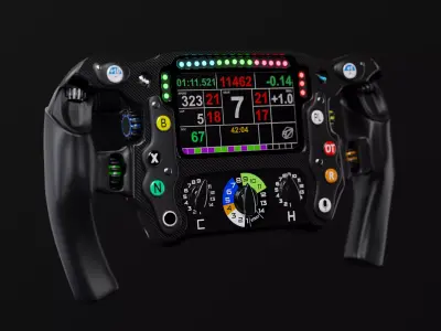 F1 2026 Steering Wheel 3D model