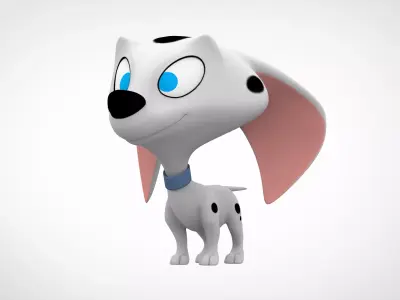 Cadpig  Low-poly 3D model