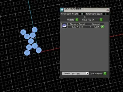 Ring Letter 3D print model