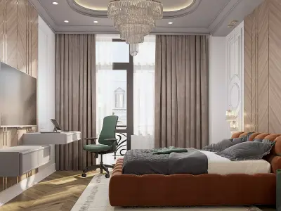Boy Child Bedroom  3D model