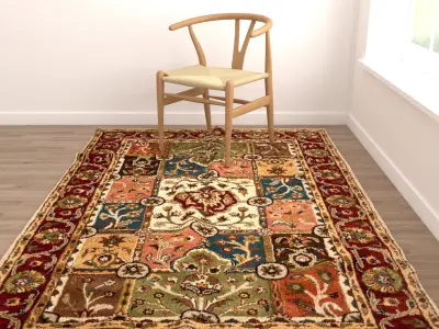 Rugs No 1020 Low-poly 3D model