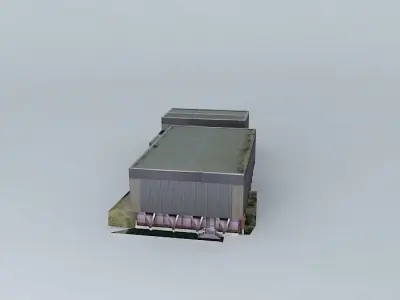 Centre Omnisports de Gaillon Viroflay Free 3D model