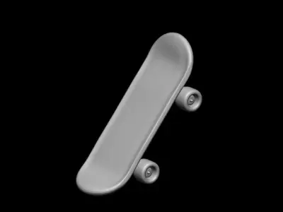  Skate 3D Model for printing STATIC Free 3D print model