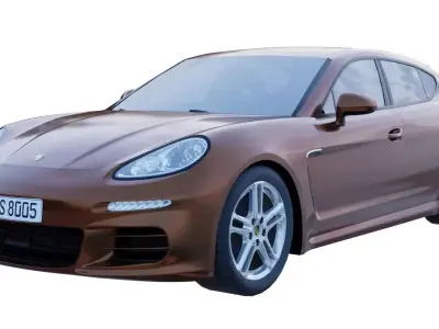 Porsche Panamera 4S 3D model