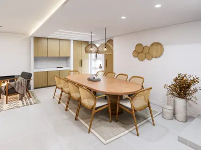 Minimal interior 3D model