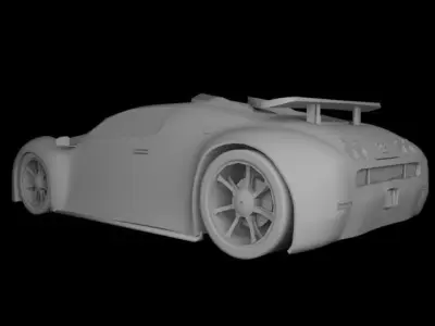 Bugatti veyron 3D model