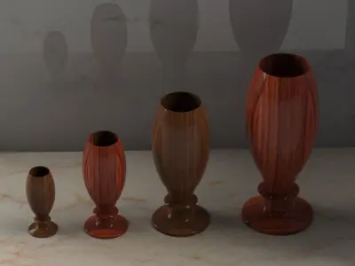 Decorative Cup Free 3D model