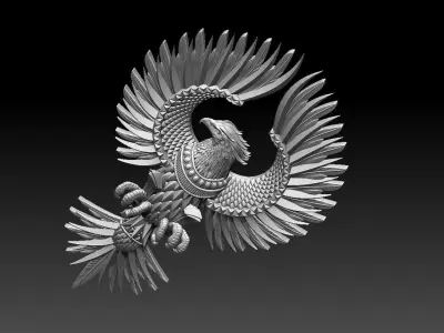 phoenix golden eagle 3D print model