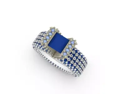  wedding ring 3D print model purchase