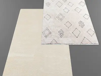 Rugs set255 3D model