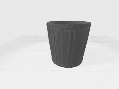 vase bucket 3D print model