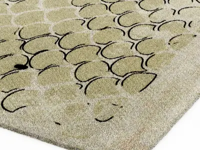 Brabbu KOI RUG 3D model