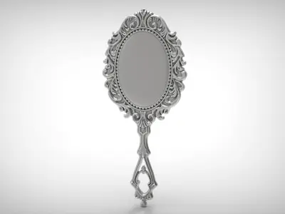 Mirror ornate 3D print model