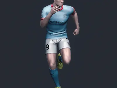  Erling Haaland 3D Printable 2 3D print model