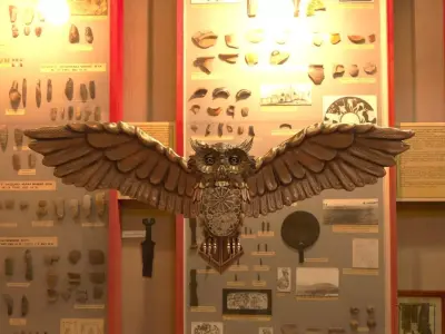 Steampunk Owl 3D model