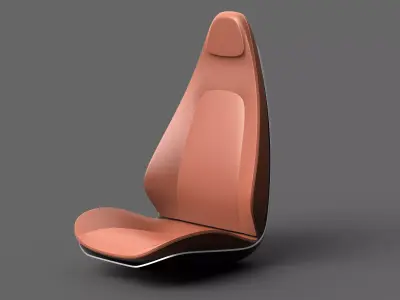 car seat  3D model
