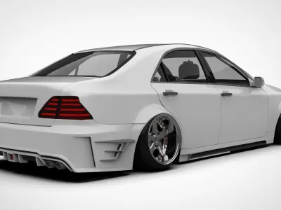 2005 Toyota Crown S180 K Break Body Kit 3D model