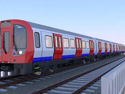 London underground viaduct II 3D model