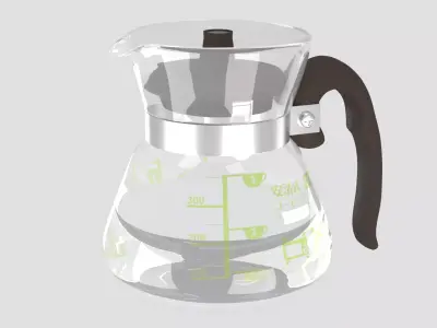 Coffee Pot 3D Model 3D model